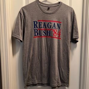 Mens Reagan Bush Shirt Size M